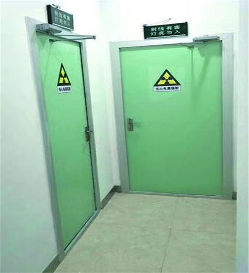 巴中厂家定制防 辐射铅门 CT室铅门 放射科射线防护施工